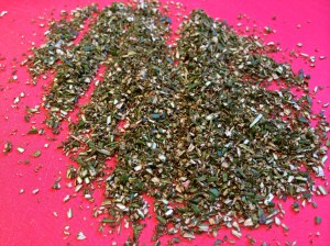 Make sure Rosemary is chopped very fine ...