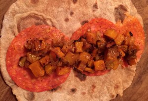 Yeah, like a little bit of roasted butternut and onion!