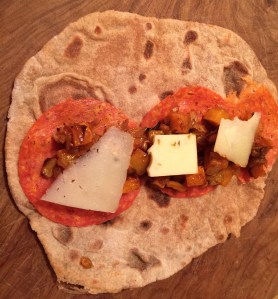 Oh, my yes, just a touch of cheese! I'm ready for the party. And not a blemish in sight.