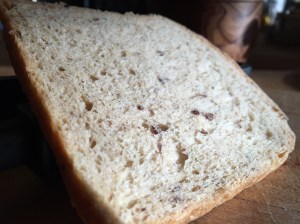 Maybe the crumb was slightly more open baked with the lid off but it wasn't a great difference.
